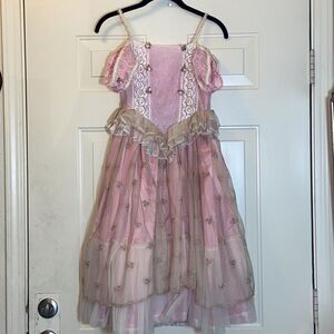 VTG,CREACIONES SARAHI EMBROIDERY GIRLS DRESS SIZE 8